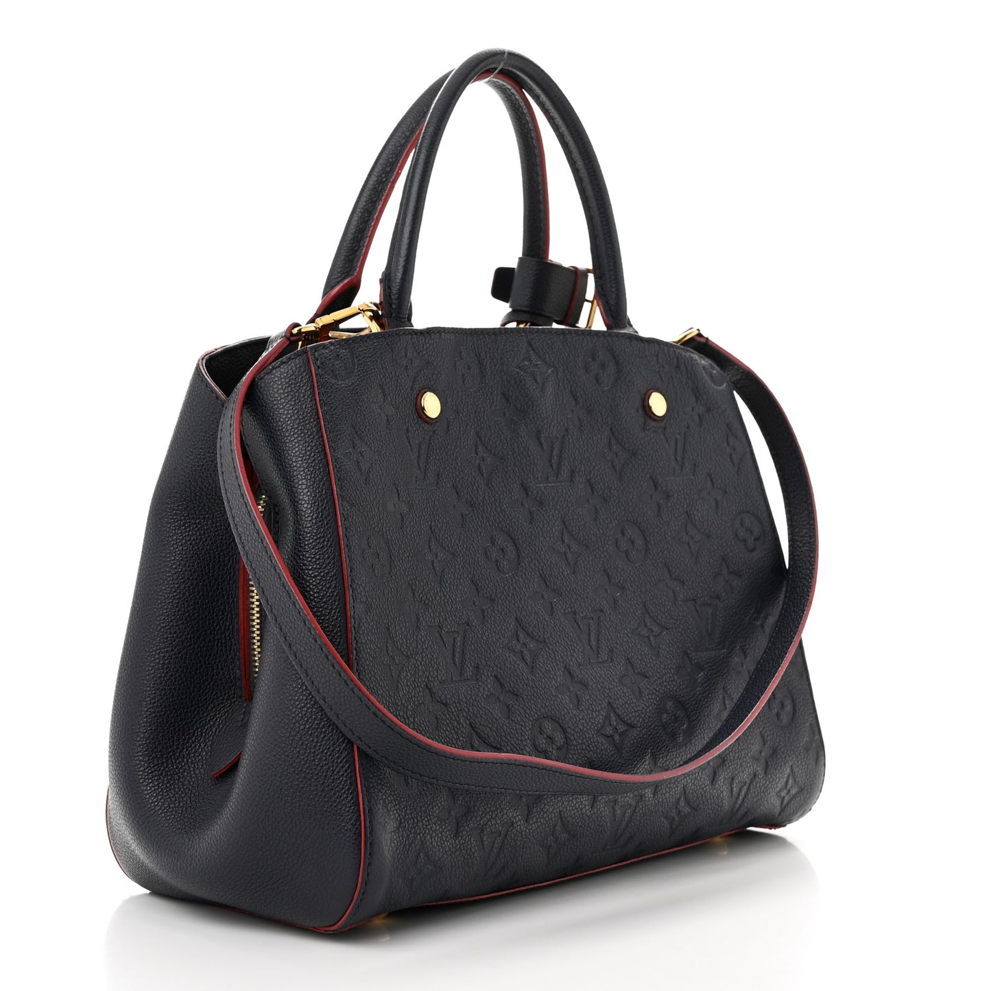 Empreinte Montaigne MM Marine Rouge