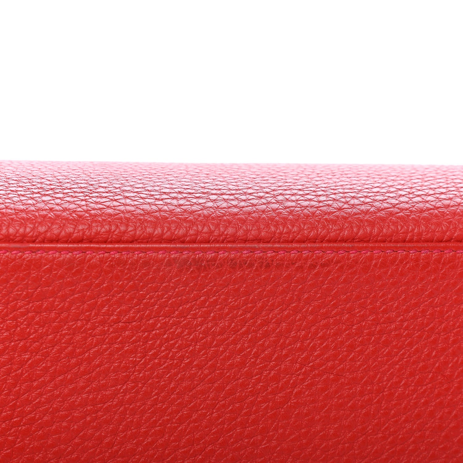 Hermes Taurillon Clemence Kelly Retourne 35 Rouge Casaque 9 of 14