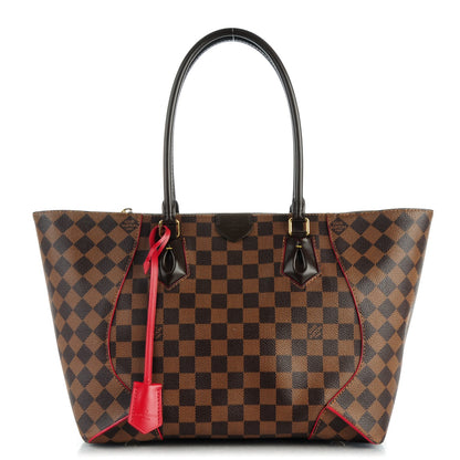Louis Vuitton Damier Ebene Caissa Tote MM Cherry 1 of 10