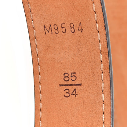Louis Vuitton Monogram Mini 25mm Belt 85 34 5 of 7