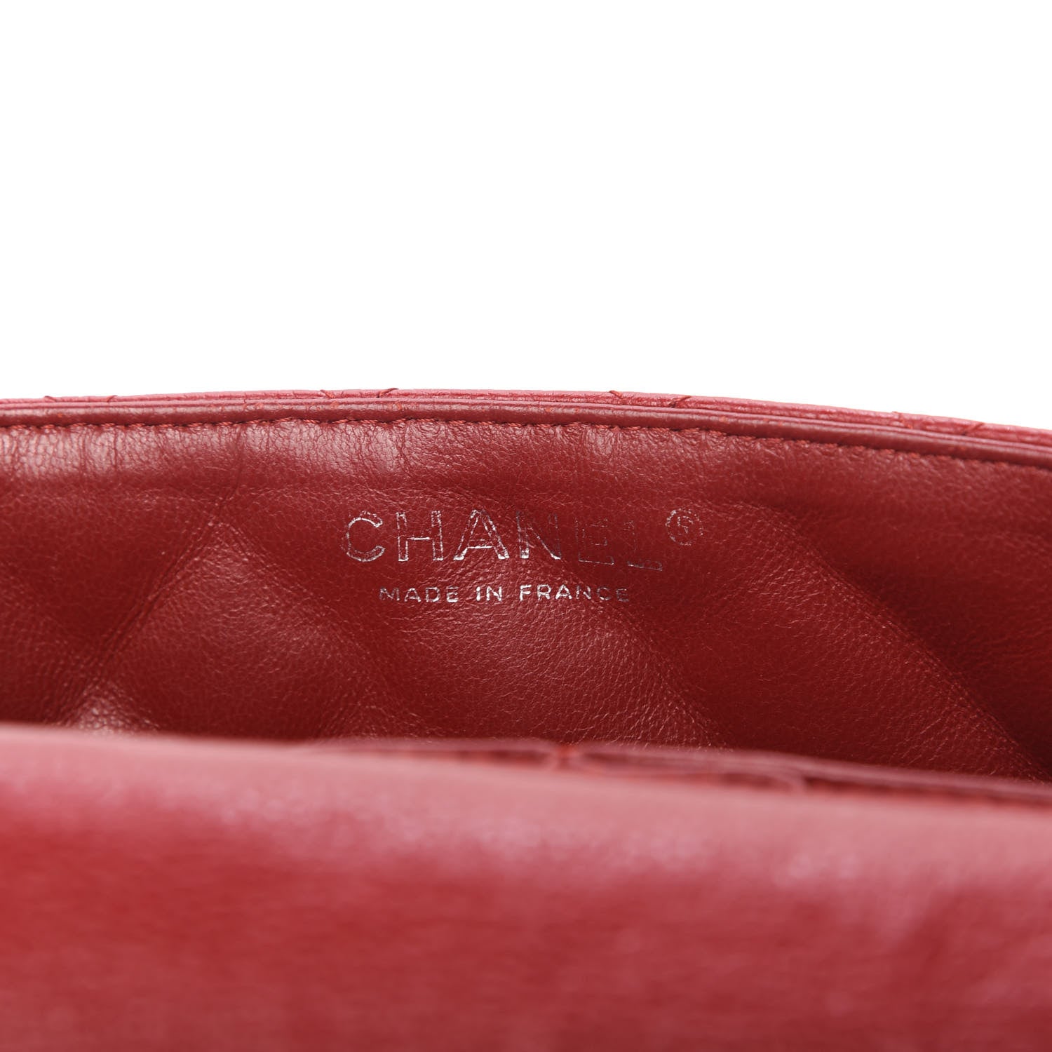 Chanel Caviar Quilted East West Flap Red 8 of 11