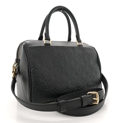 Louis Vuitton Empreinte Speedy Bandouliere 25 NM Black 2 of 11