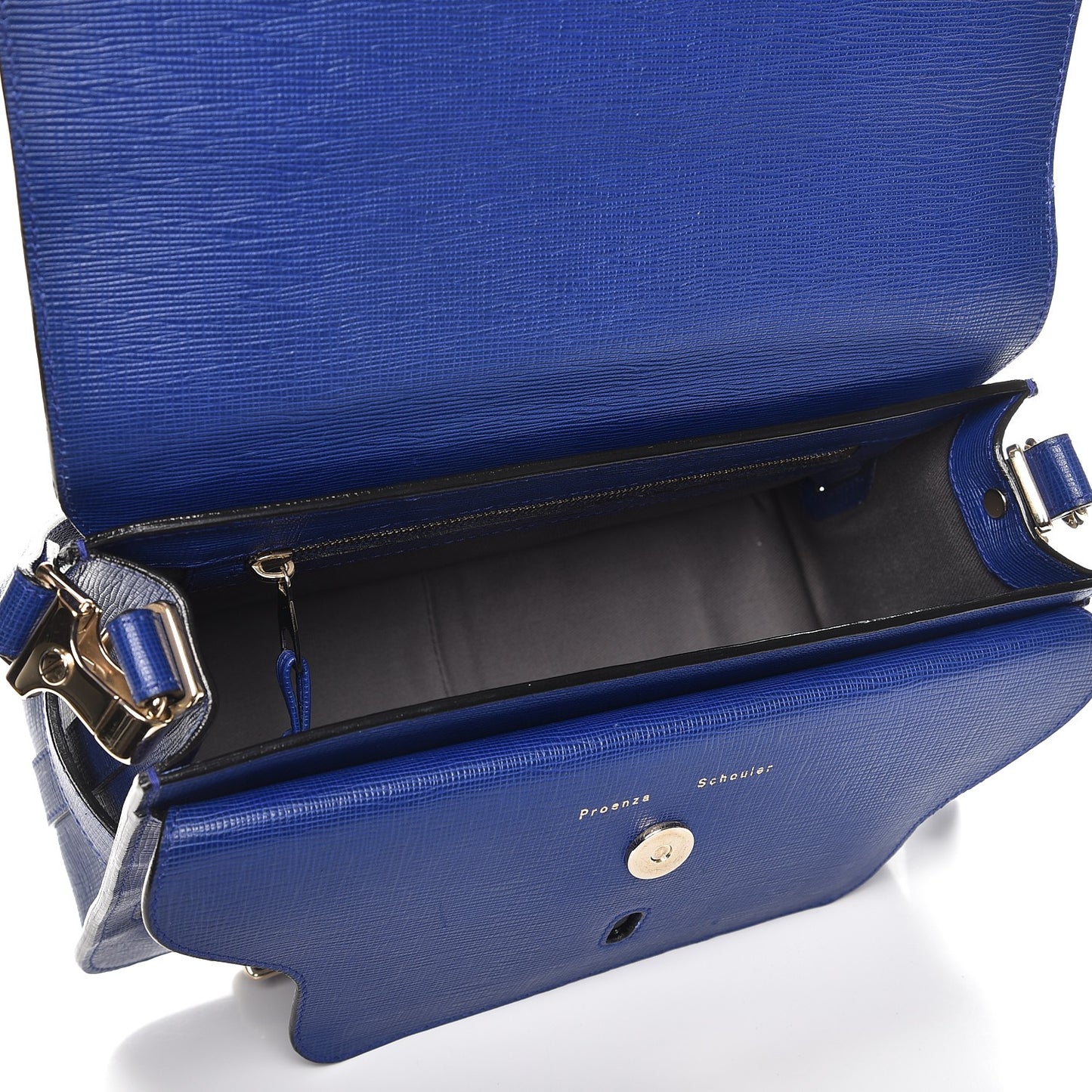 Linosa Calfskin PS11 Classic Shoulder Bag Ultramarine
