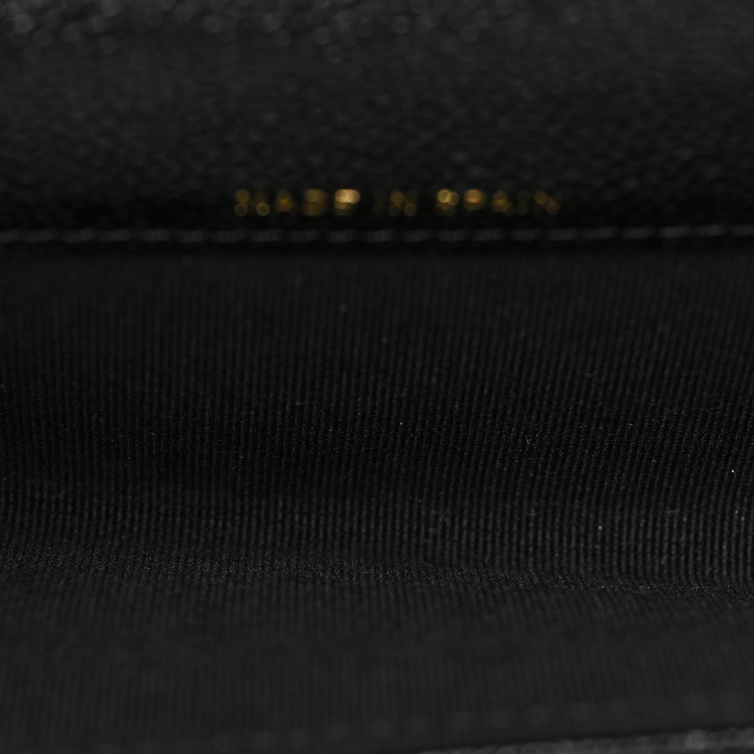 Chanel Caviar Quilted Chain CC Flap Card Holder Black 5 of 8