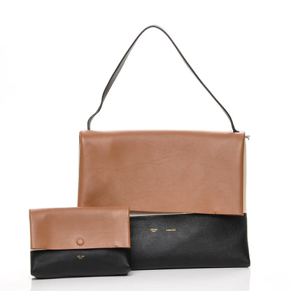 Celine Calfskin All Soft Shoulder Bag Tan 5 of 7