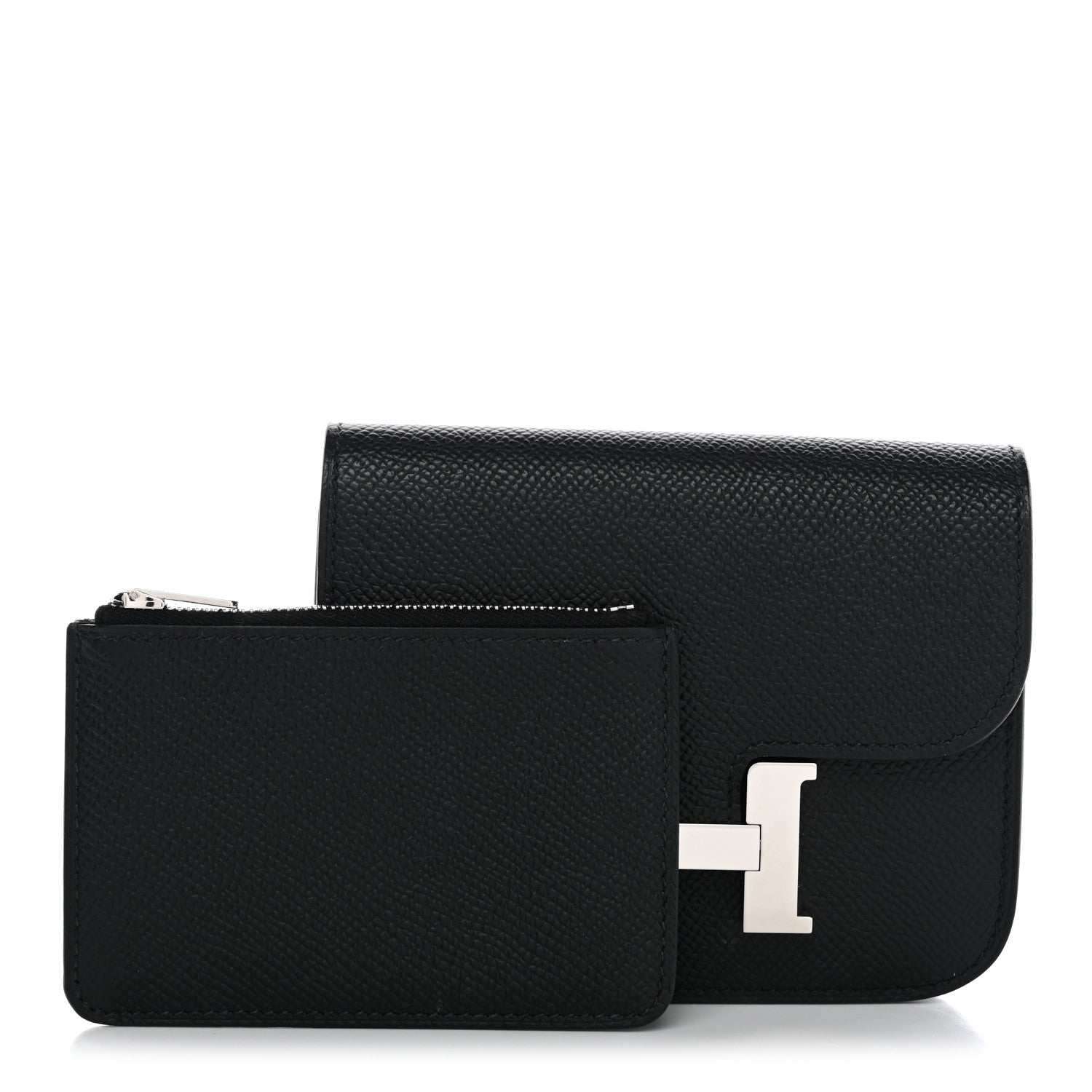 Hermes Epsom Constance Slim Wallet Black 3 of 9
