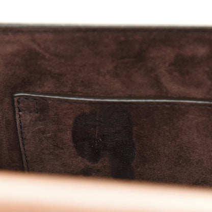 Saint Laurent Smooth Calfskin Carre Satchel Brown 11 of 11