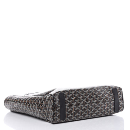 Goyard Goyardine Voltaire III Tote Black 4 of 11