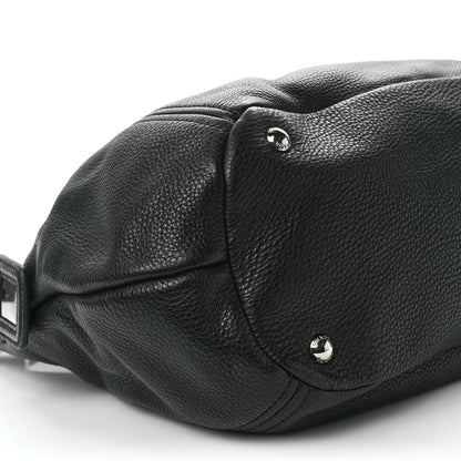 Prada Vitello Phenix Hobo Black 9 of 12