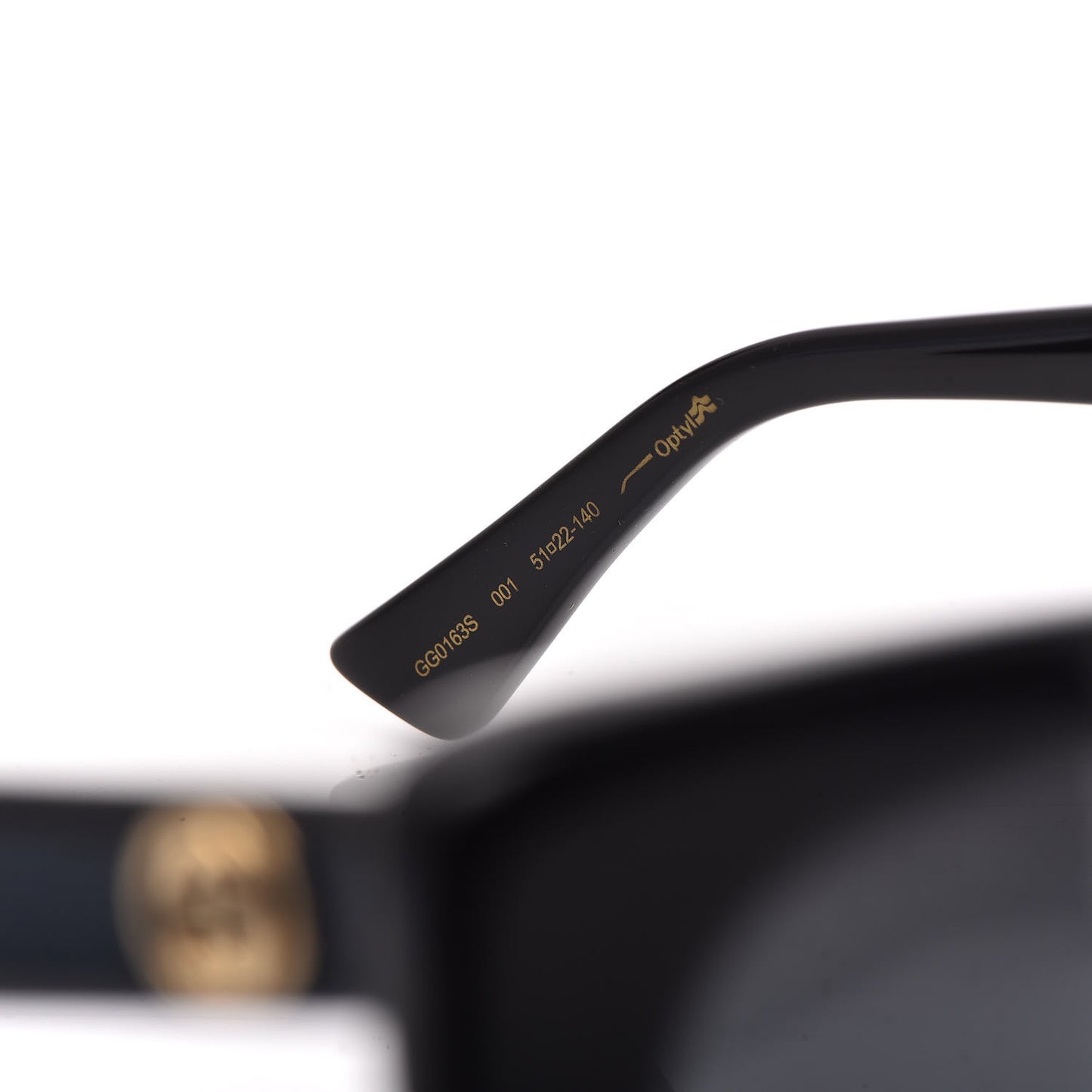Cat Eye Sunglasses GG0163S Black
