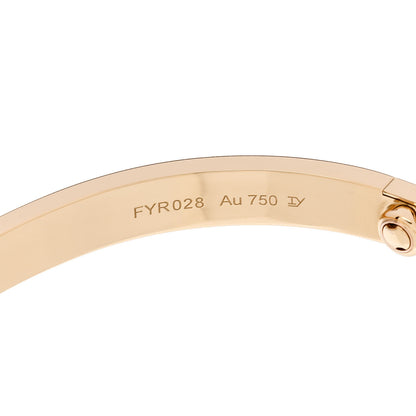 Cartier 18K Yellow Gold LOVE Bracelet 19 5 of 6