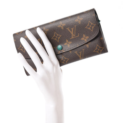 Louis Vuitton Monogram Emilie Wallet Vert 2 of 15