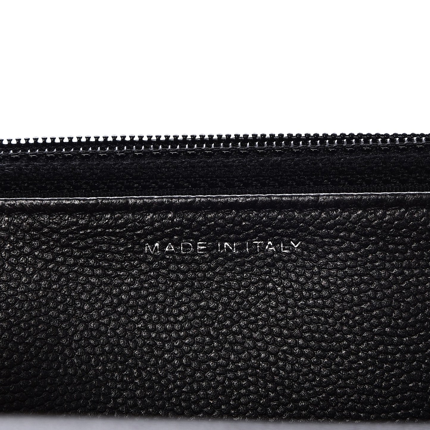 Caviar Quilted Boy Wallet On Chain WOC So Black