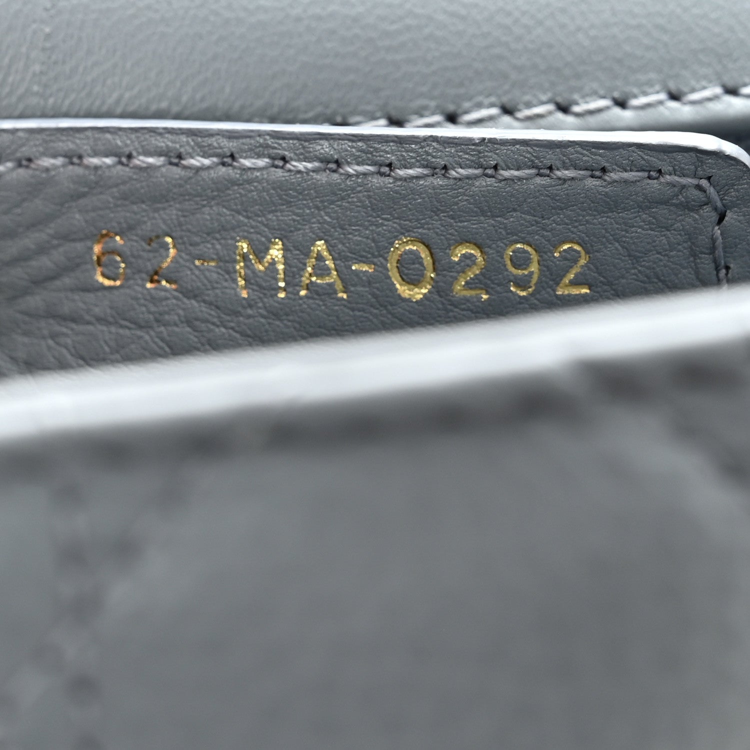 Christian Dior Calfskin Cannage Medium Caro Bag Ethereal Grey 7 of 10