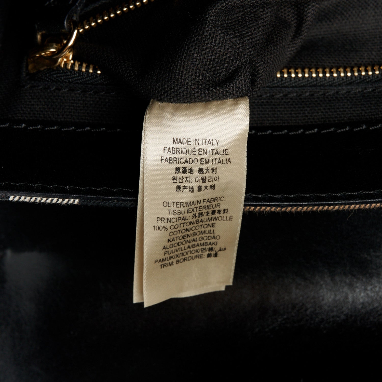 Burberry House Check Bridle Calfskin Small Abbott Crossbody Bag Black 7 of 10