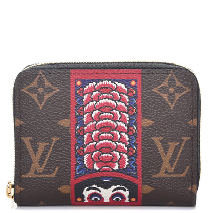 Louis Vuitton Monogram Kabuki Zippy Coin Purse 1 of 8
