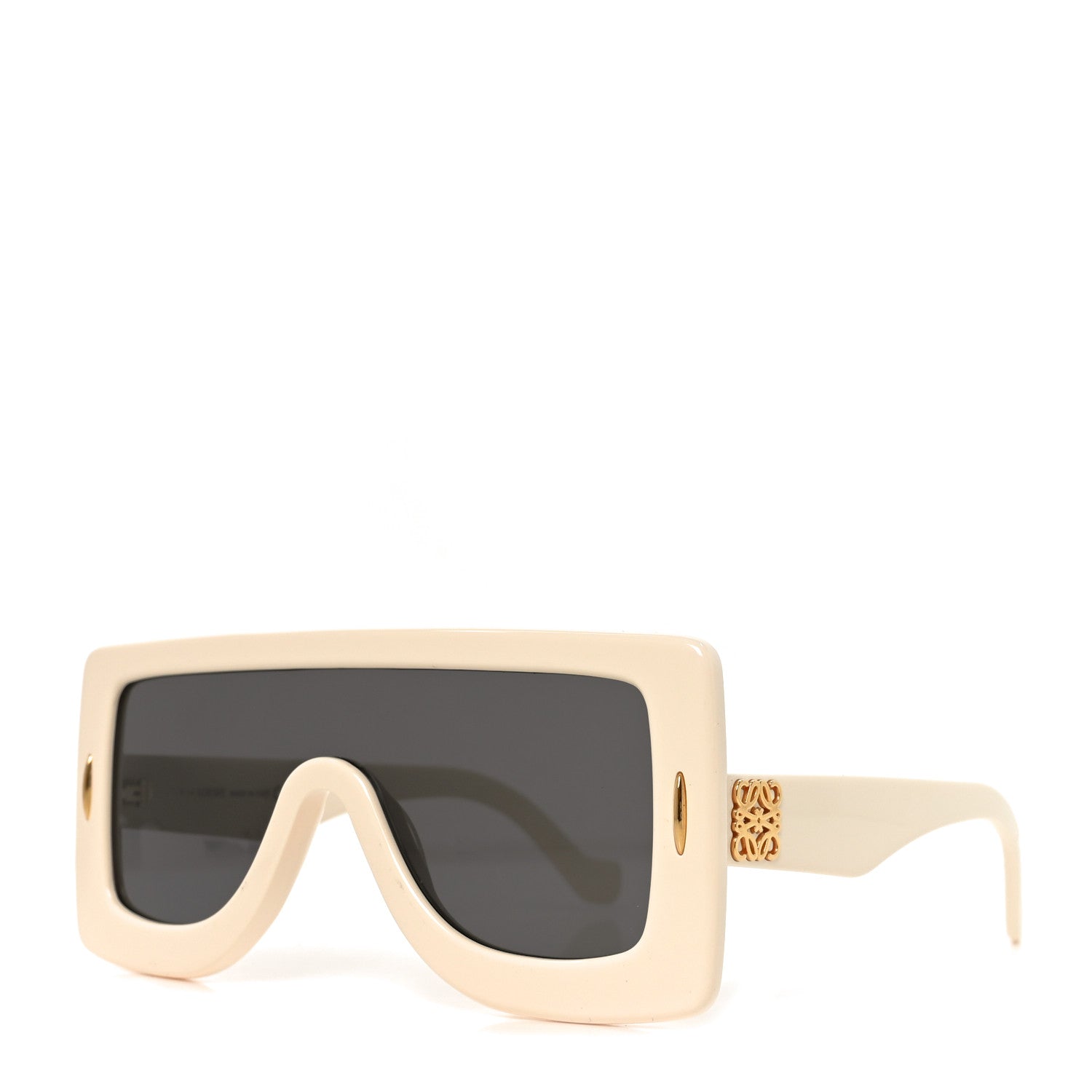 Loewe Acetate Anagram Shield Sunglasses LW40104I Beige 1 of 7