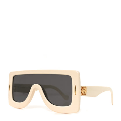 Loewe Acetate Anagram Shield Sunglasses LW40104I Beige 1 of 7