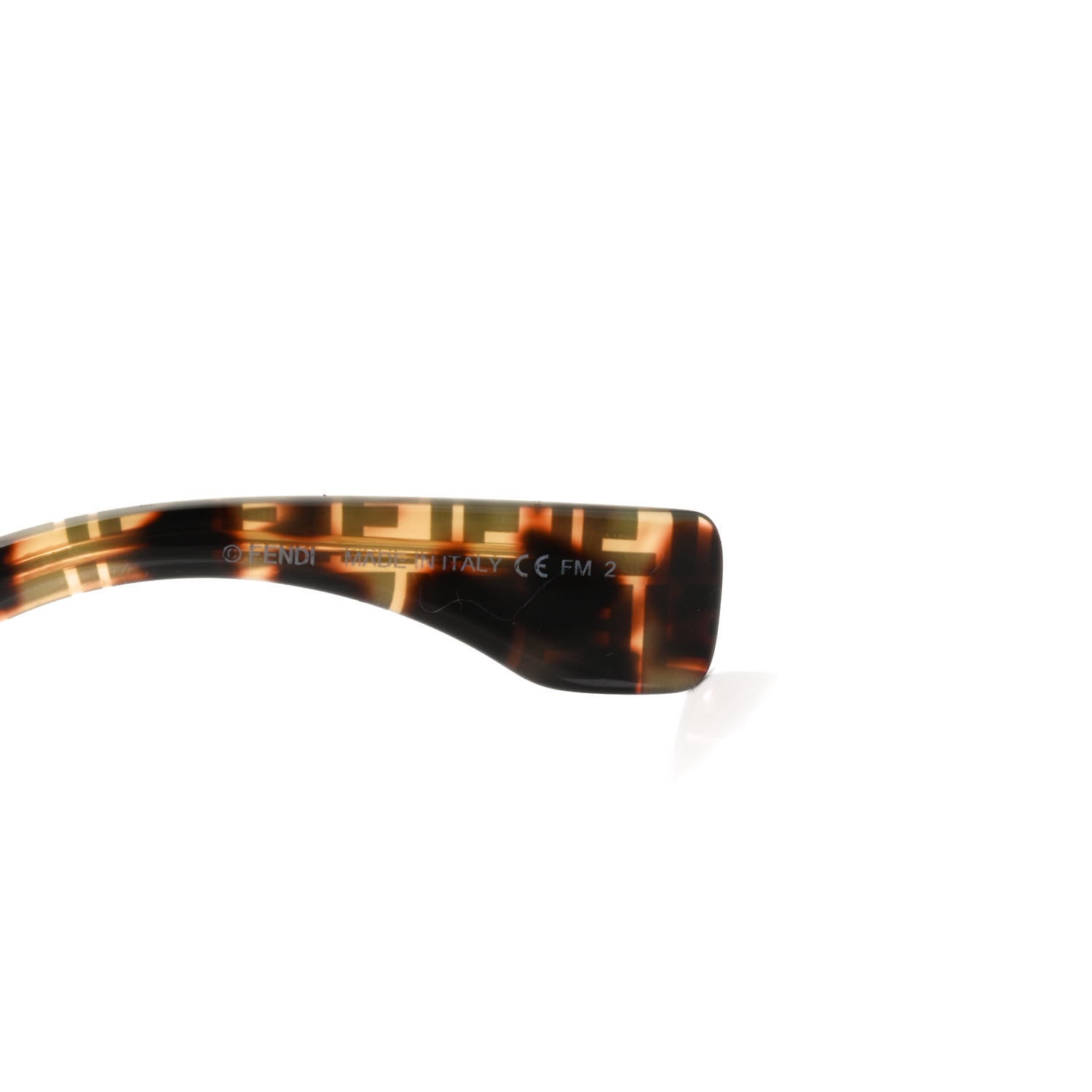 Fendi Acetate FF 53mm Sunglasses 0452/F/S Tortoise 6 of 7