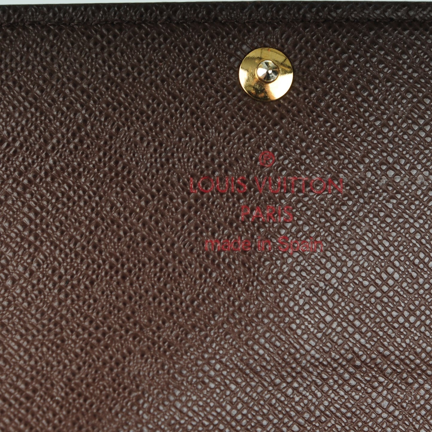 Damier Ebene Sarah Wallet