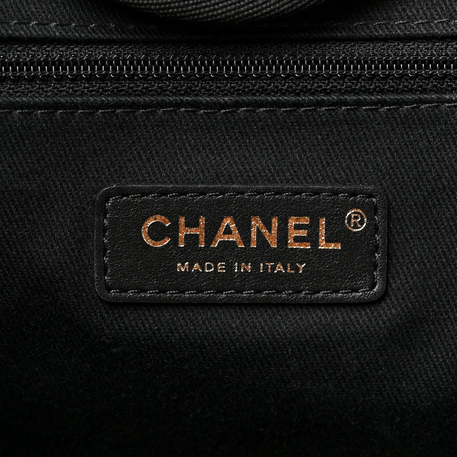 Chanel Lurex Boucle Large Deauville Tote Black 6 of 14