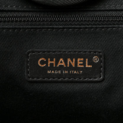 Chanel Lurex Boucle Large Deauville Tote Black 6 of 14