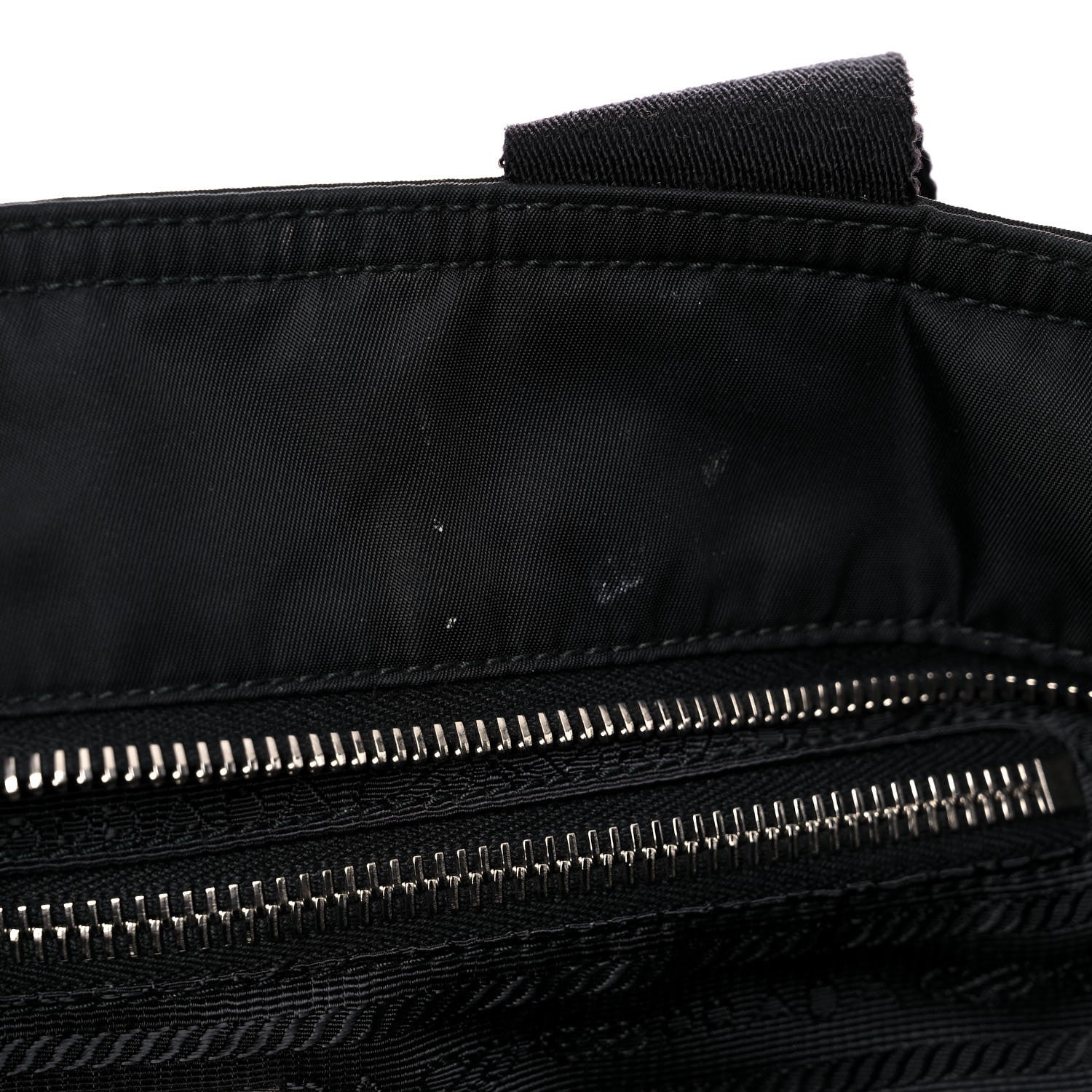 Prada Nylon Vela Baby Bag Black 13 of 21
