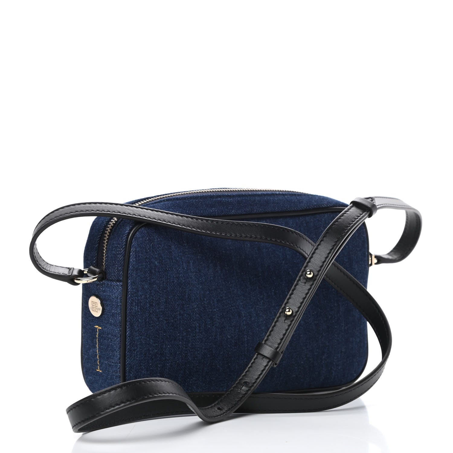 Givenchy Denim Logo Bond Camera Bag Blue 3 of 10