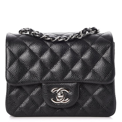 Chanel Caviar Quilted Mini Square Flap Black 1 of 10