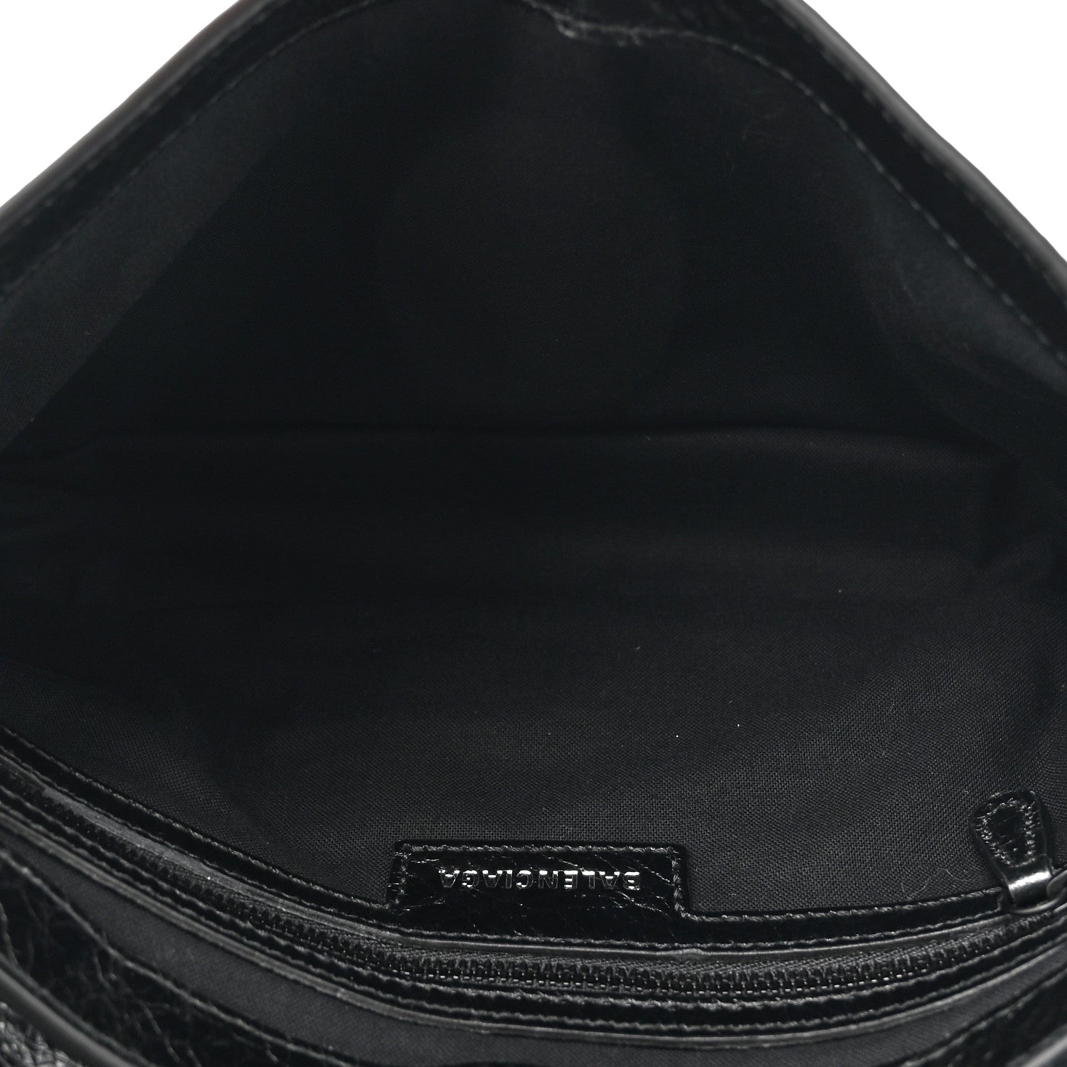 Balenciaga Agneau Arena XS Le Cagole Flap Bag Black 6 of 11