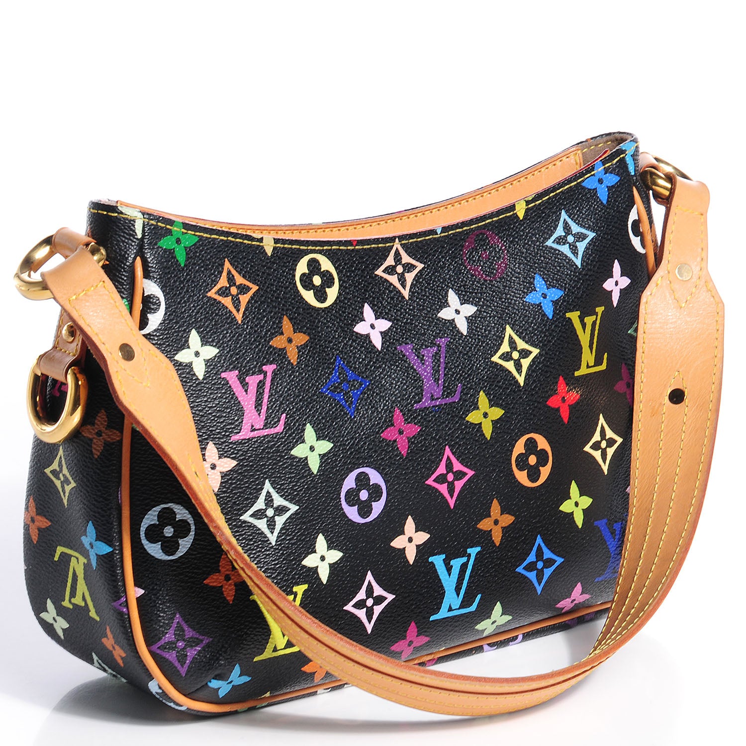 Louis Vuitton Monogram Multicolor Lodge PM Black 3 of 7
