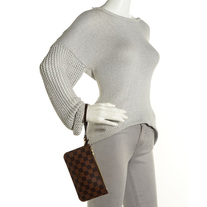 Louis Vuitton Damier Ebene Neverfull PM Pochette 2 of 7