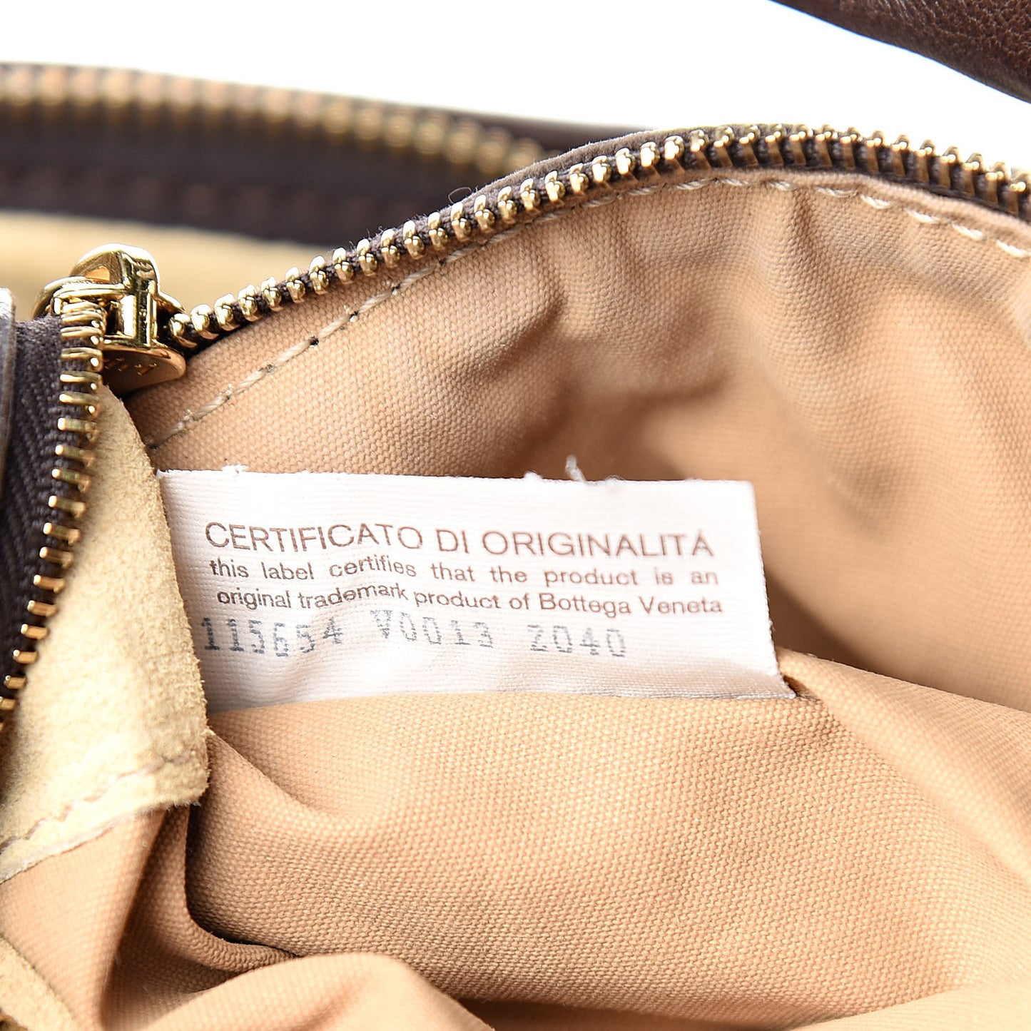 Nappa Intrecciato Large Veneta Hobo Ebano
