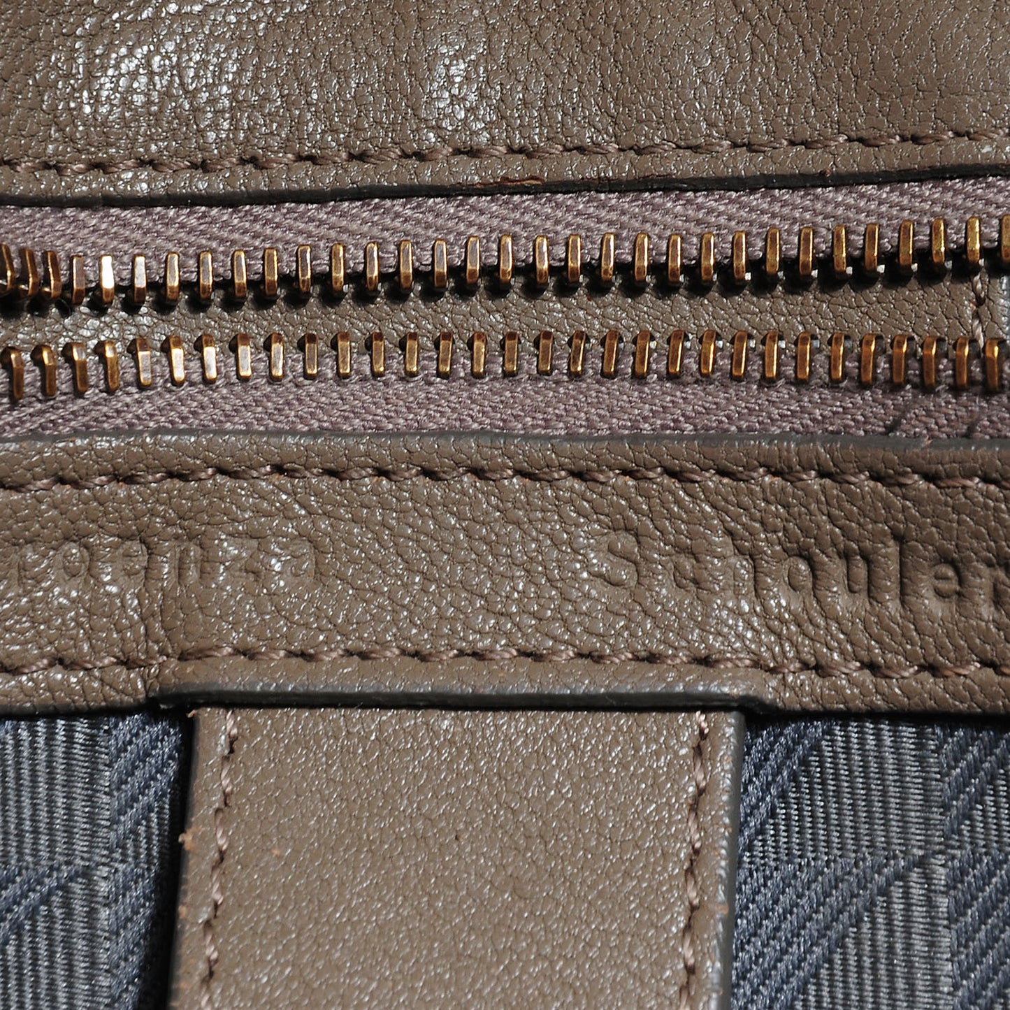 Lambskin Medium PS1 Satchel Smoke
