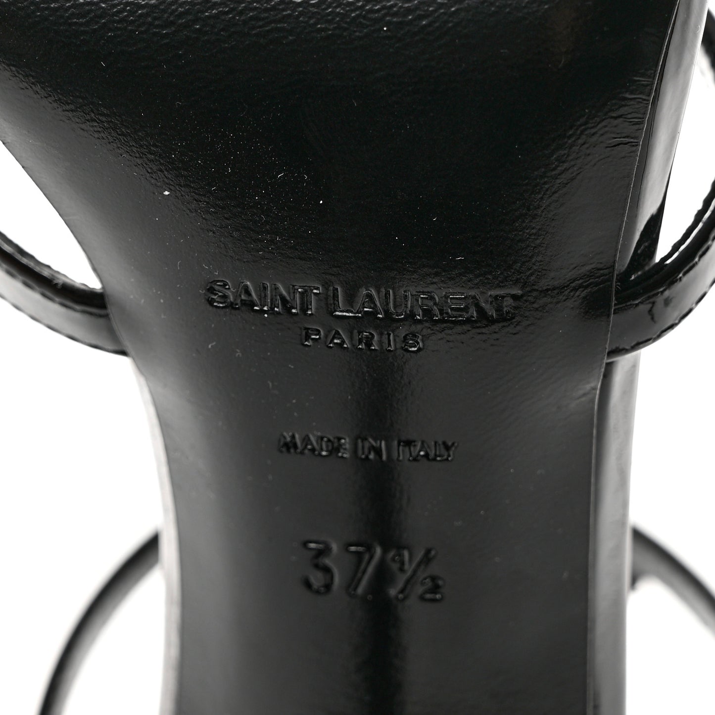 Patent Cassandra 100 Sandals 37.5 Black