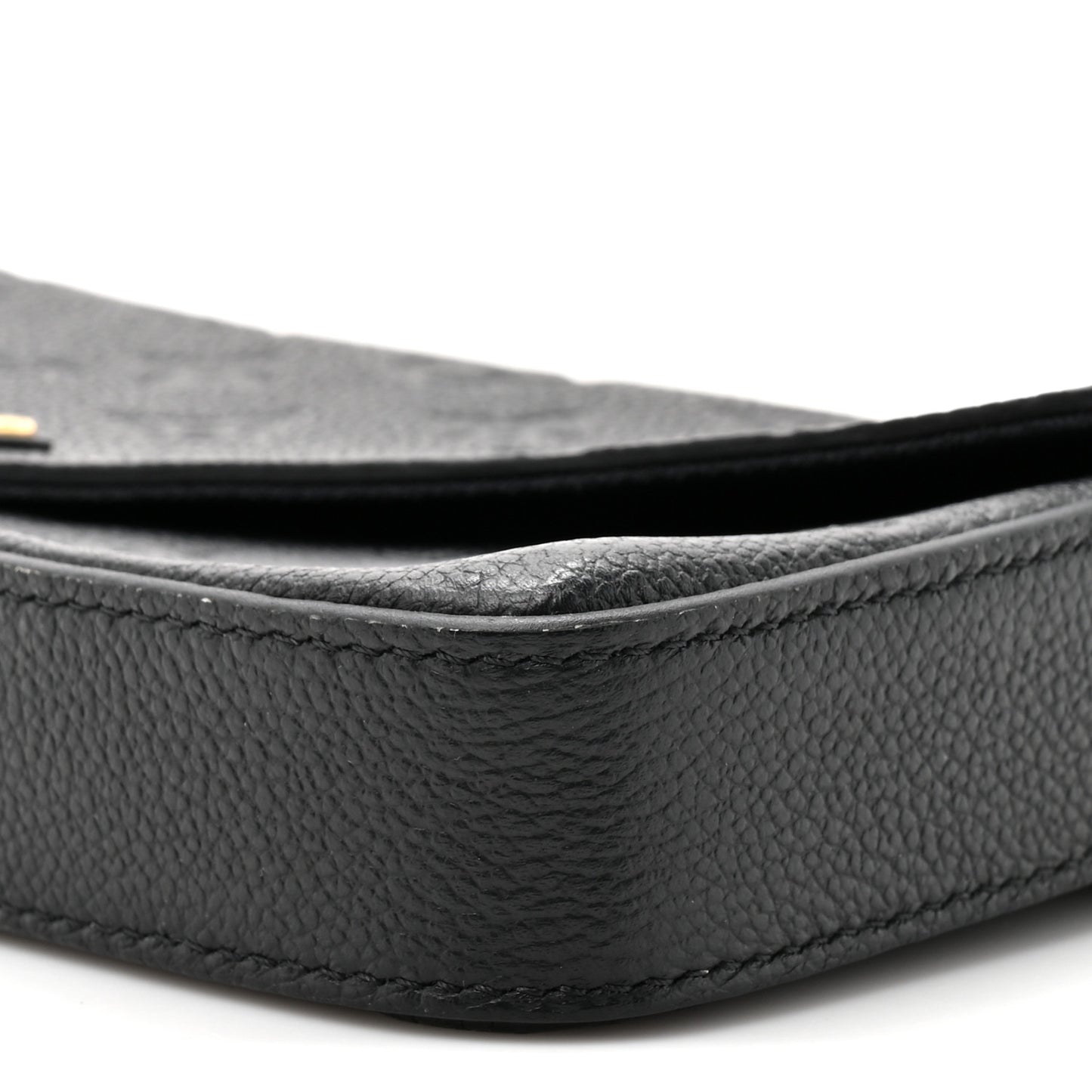 Empreinte Pochette Felicie Chain Wallet Black