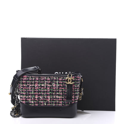 Chanel Tweed Calfskin Small Gabrielle Hobo Multi 13 of 13