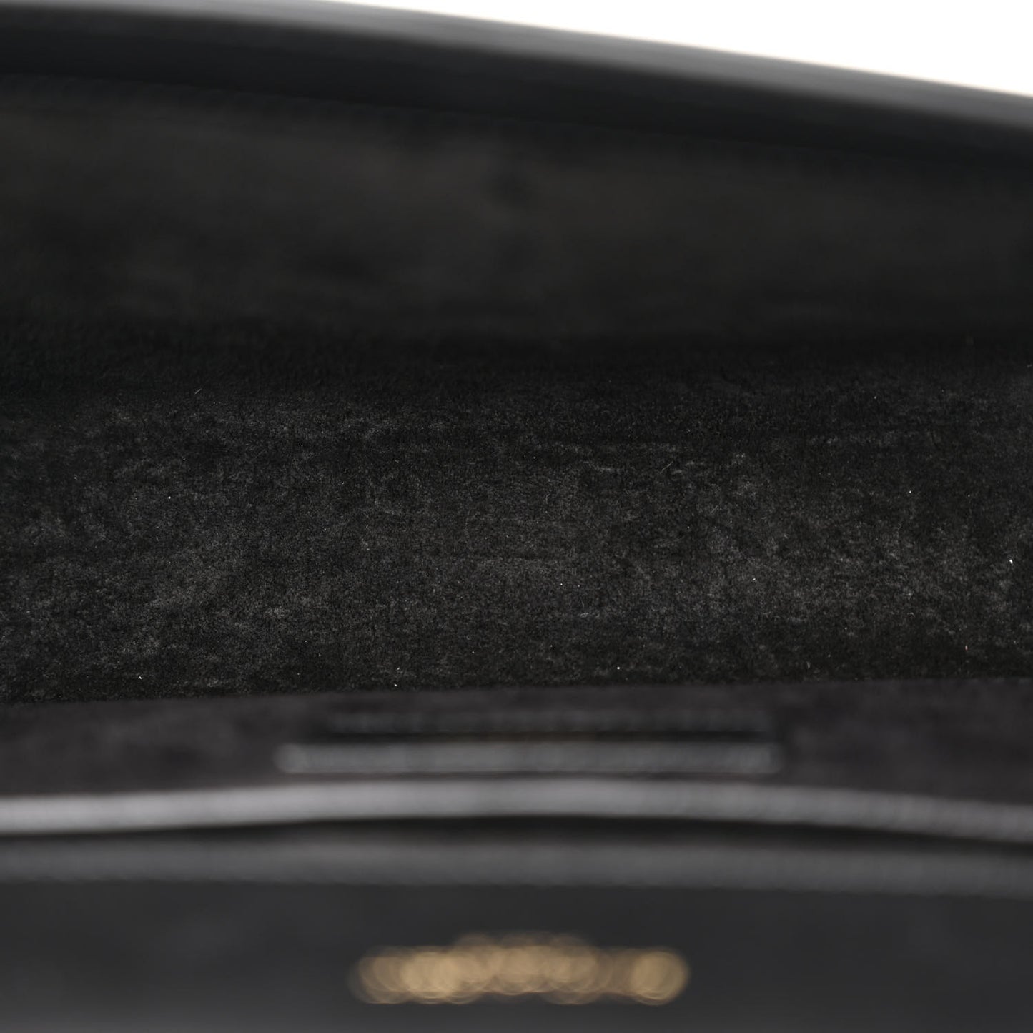 Calfskin Small Classic Monogram Kate Tassel Satchel Black