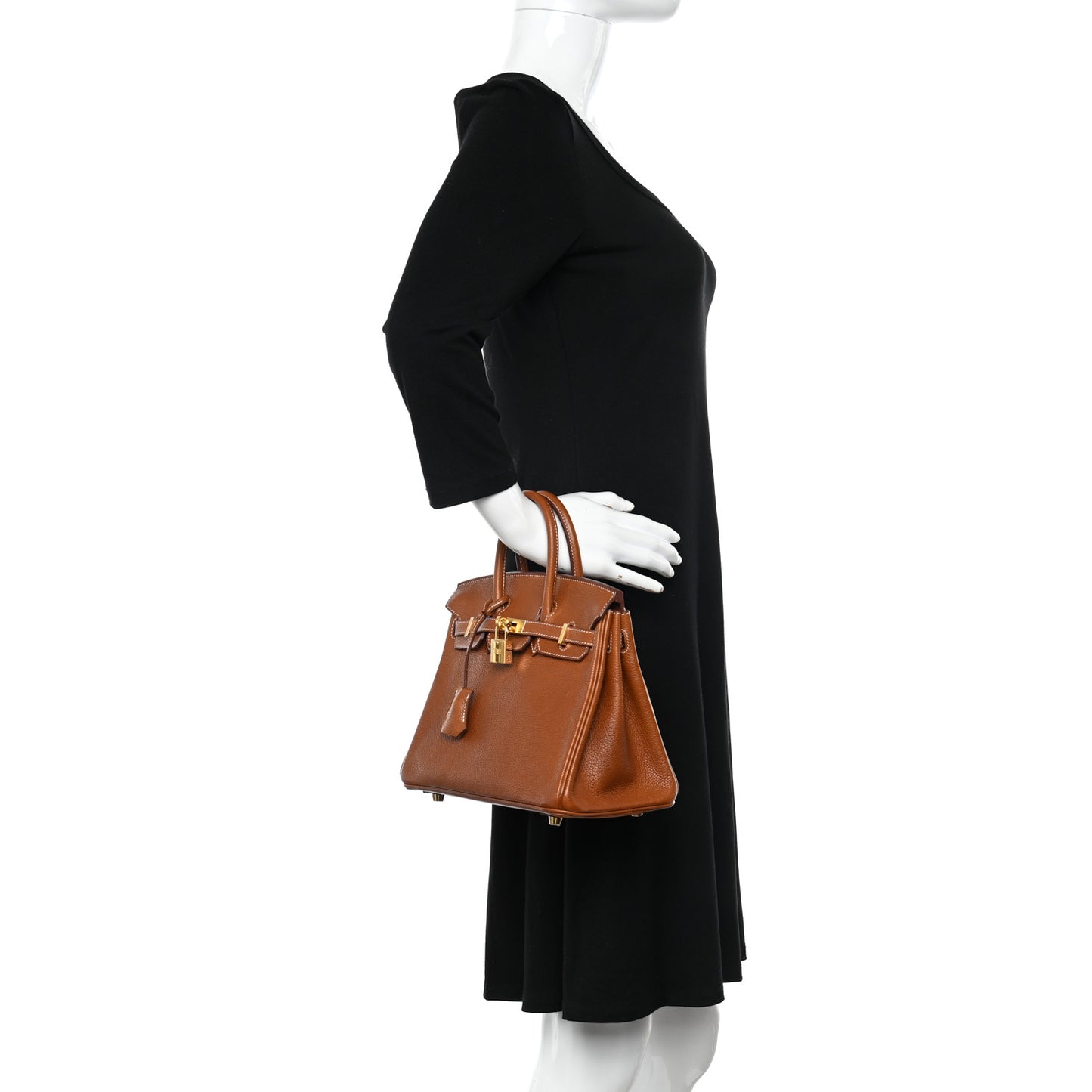 Natural Barenia Faubourg Birkin 25 Fauve