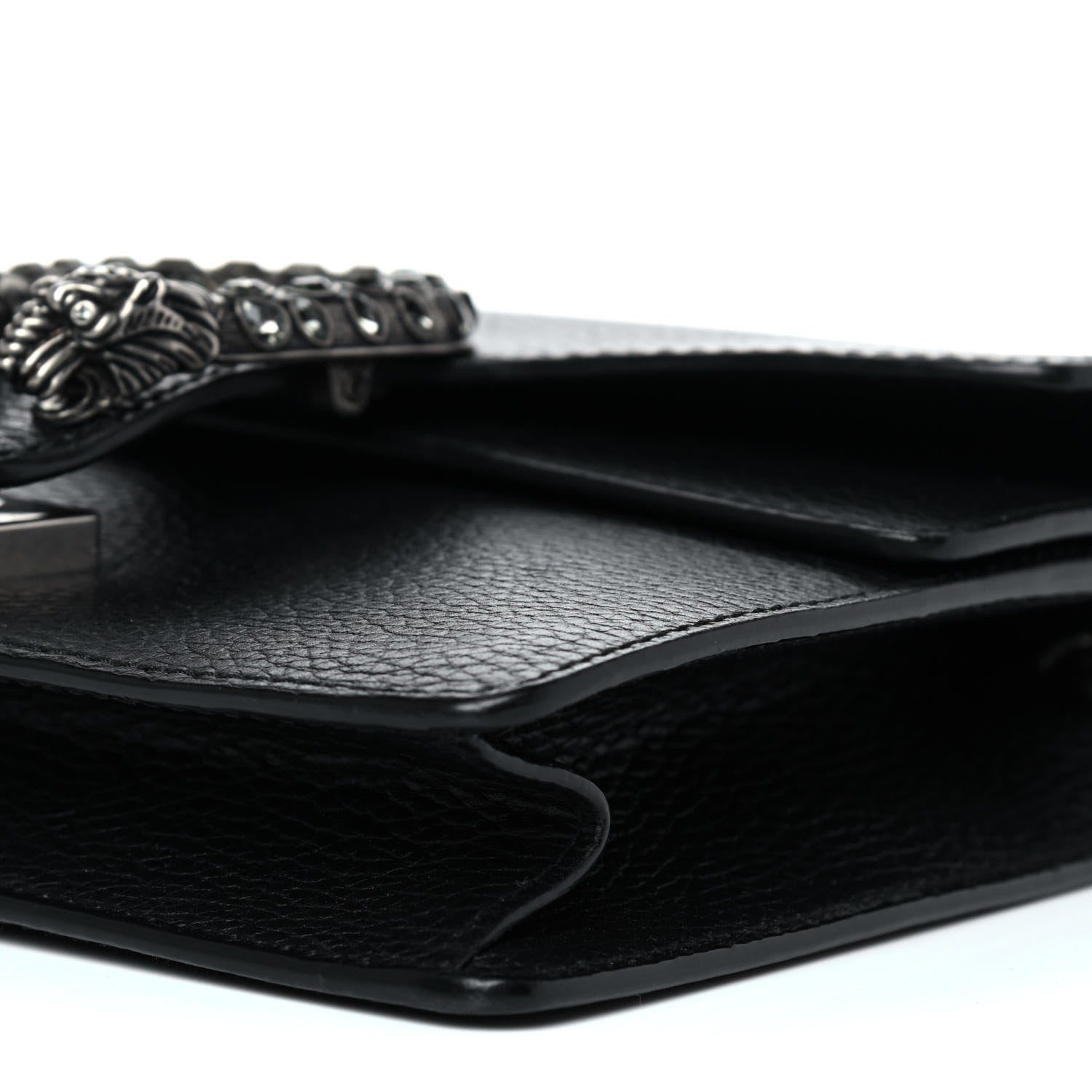 Gucci Calfskin Mini Dionysus Shoulder Bag Black 12 of 13