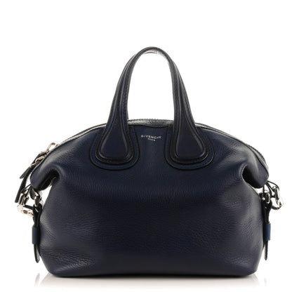 Givenchy Waxy Grained Calfskin Small Nightingale Navy 1 of 8