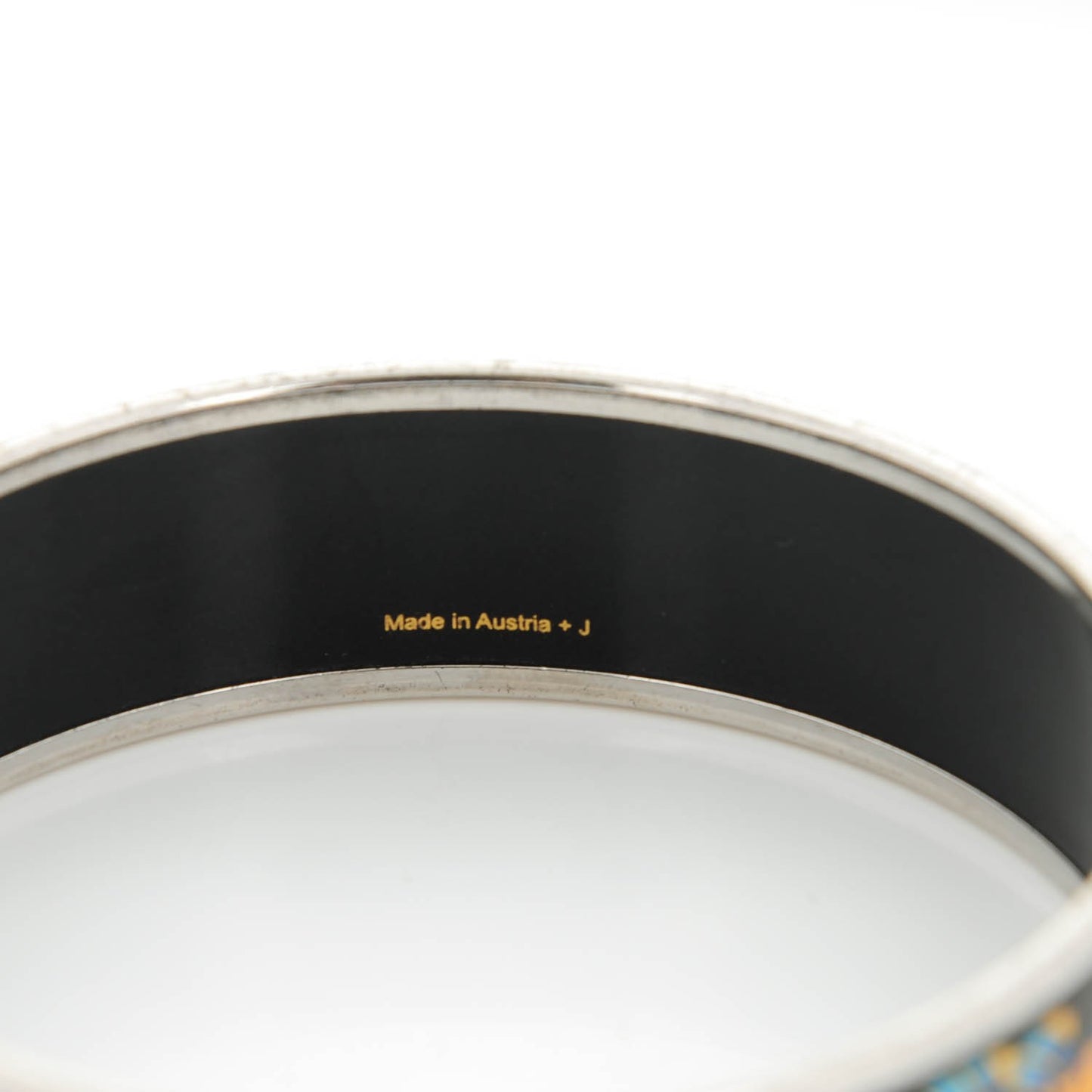 Enamel Printed Wide Rencontre Oceane Bracelet 70