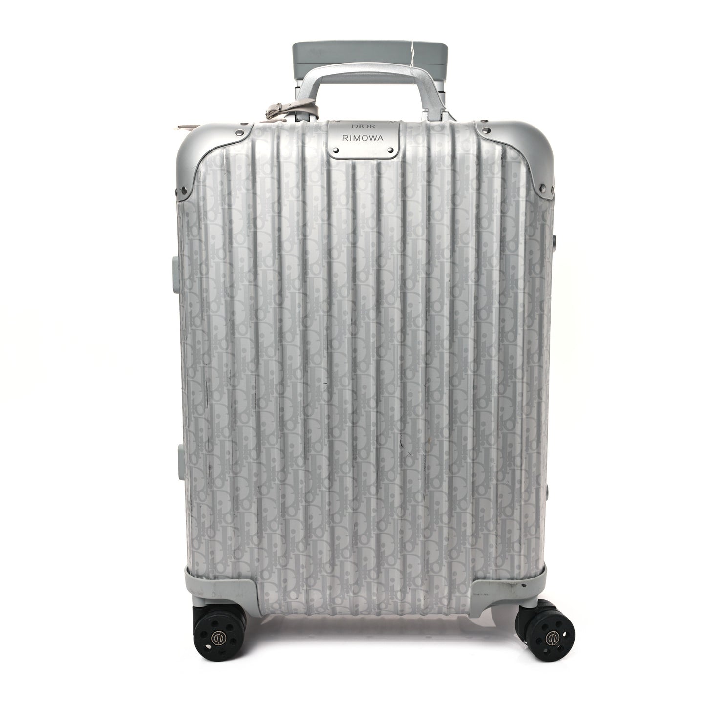 X RIMOWA Aluminum Gradient Cabin Luggage Silver