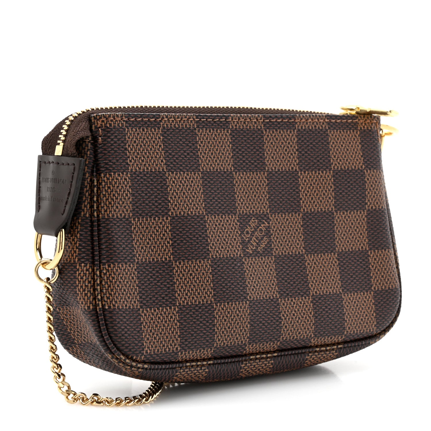 Louis Vuitton Damier Ebene Mini Pochette Accessories 3 of 10