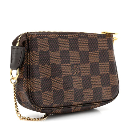 Louis Vuitton Damier Ebene Mini Pochette Accessories 3 of 10