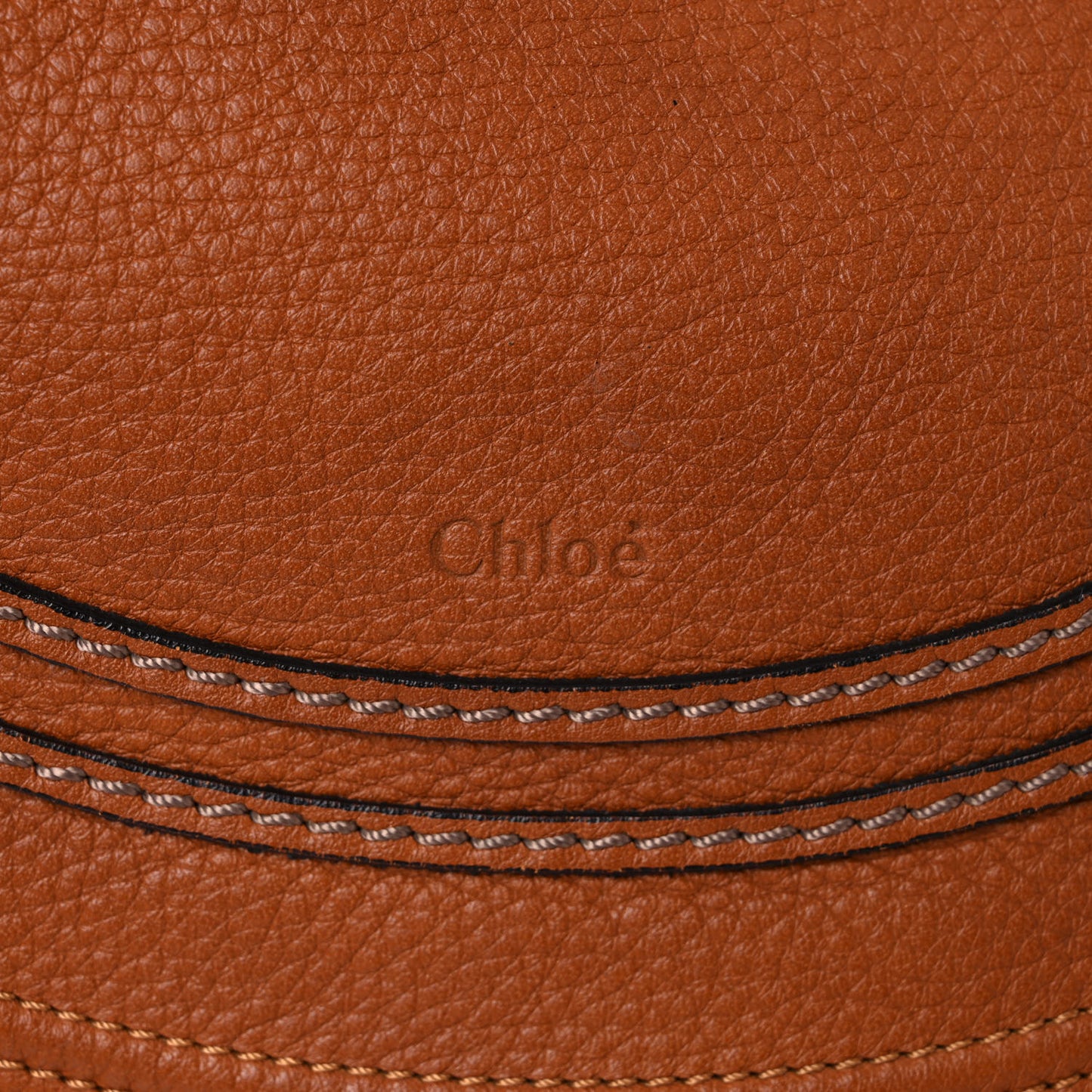 Calfskin Medium Marcie Round Crossbody Bag Tan