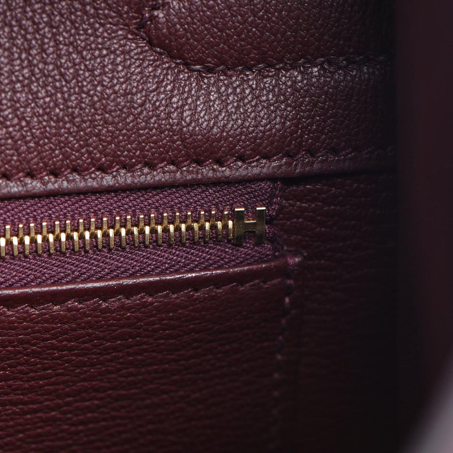 Togo Birkin 30 Bordeaux