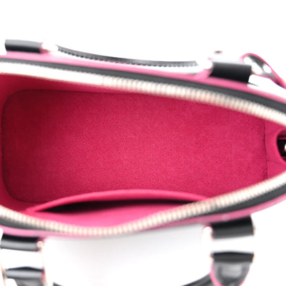 Louis Vuitton Epi Alma BB Black Hot Pink 5 of 10