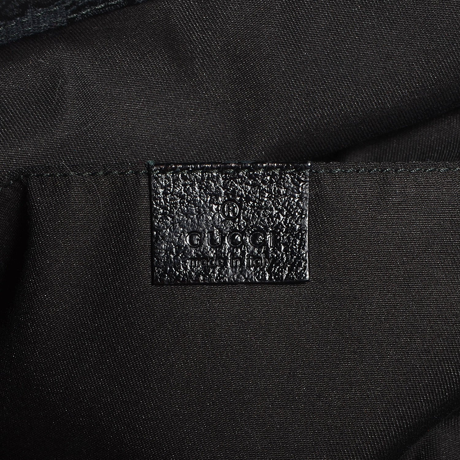Gucci GG Monogram Medium Web Handle Vertical Tote Black 6 of 8