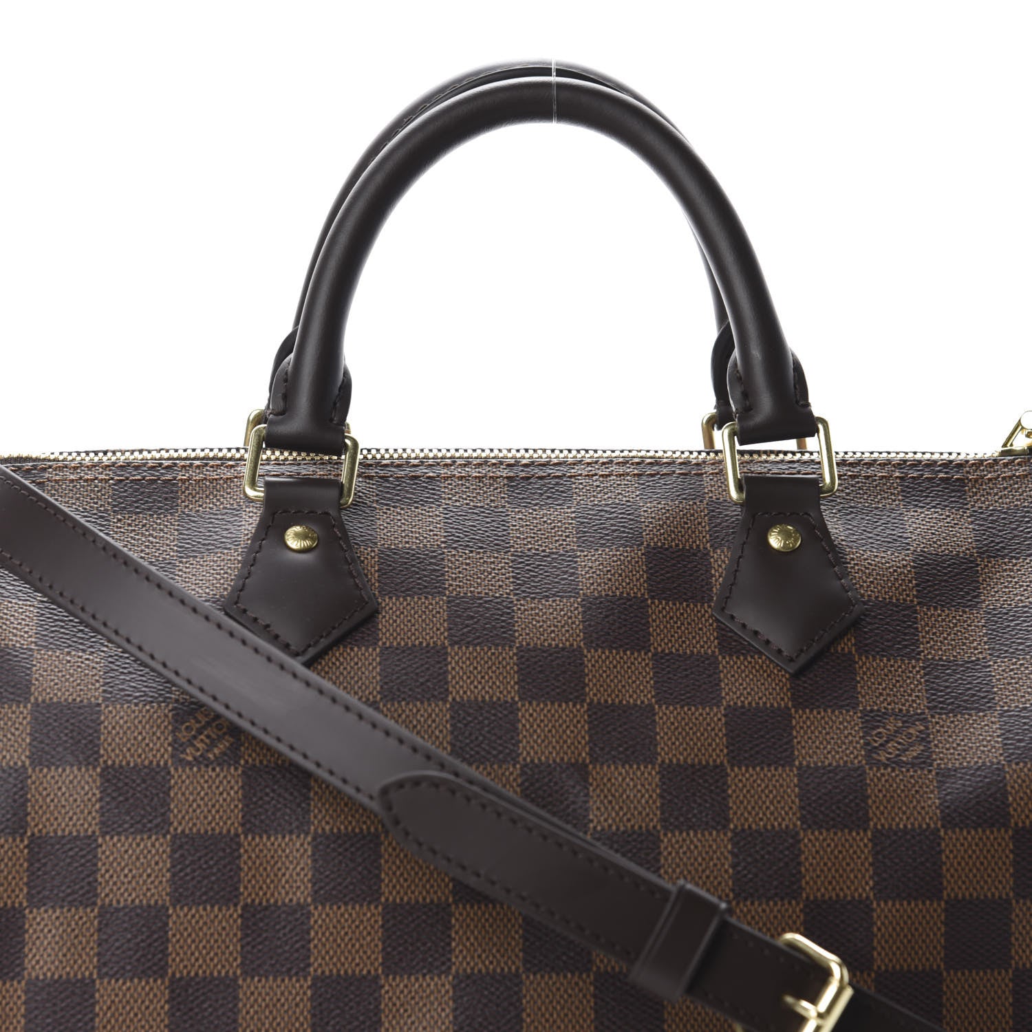 Louis Vuitton Damier Ebene Speedy Bandouliere 30 10 of 10